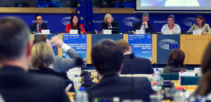 The High Authority takes part in a workshop on the EU’s transparency register