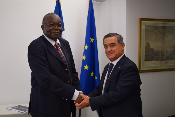 Réception d’une délégation du Burkina Faso par le Président de la Haute Autorité