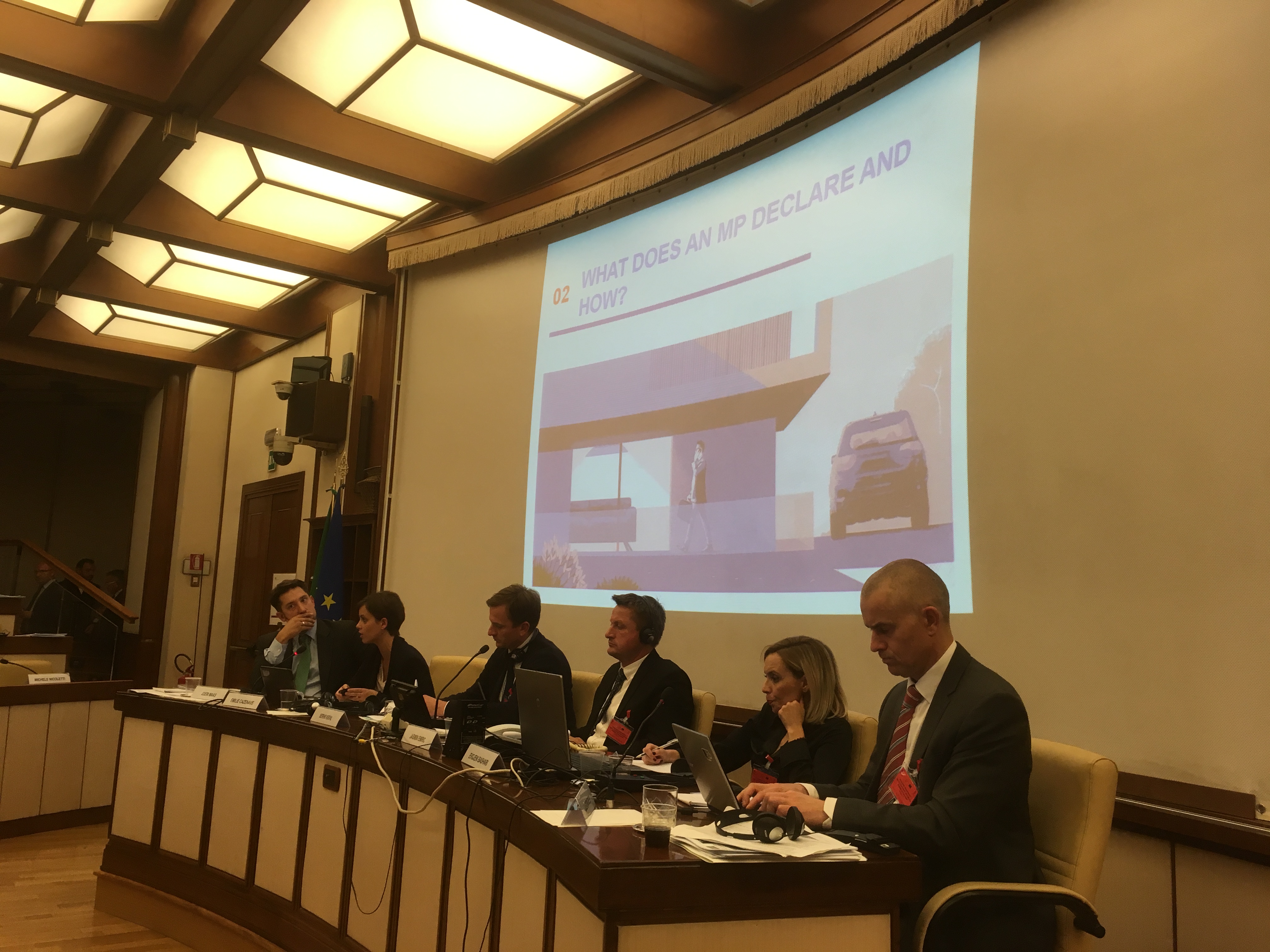 Parliamentary Seminar of the Council of Europe in Rome