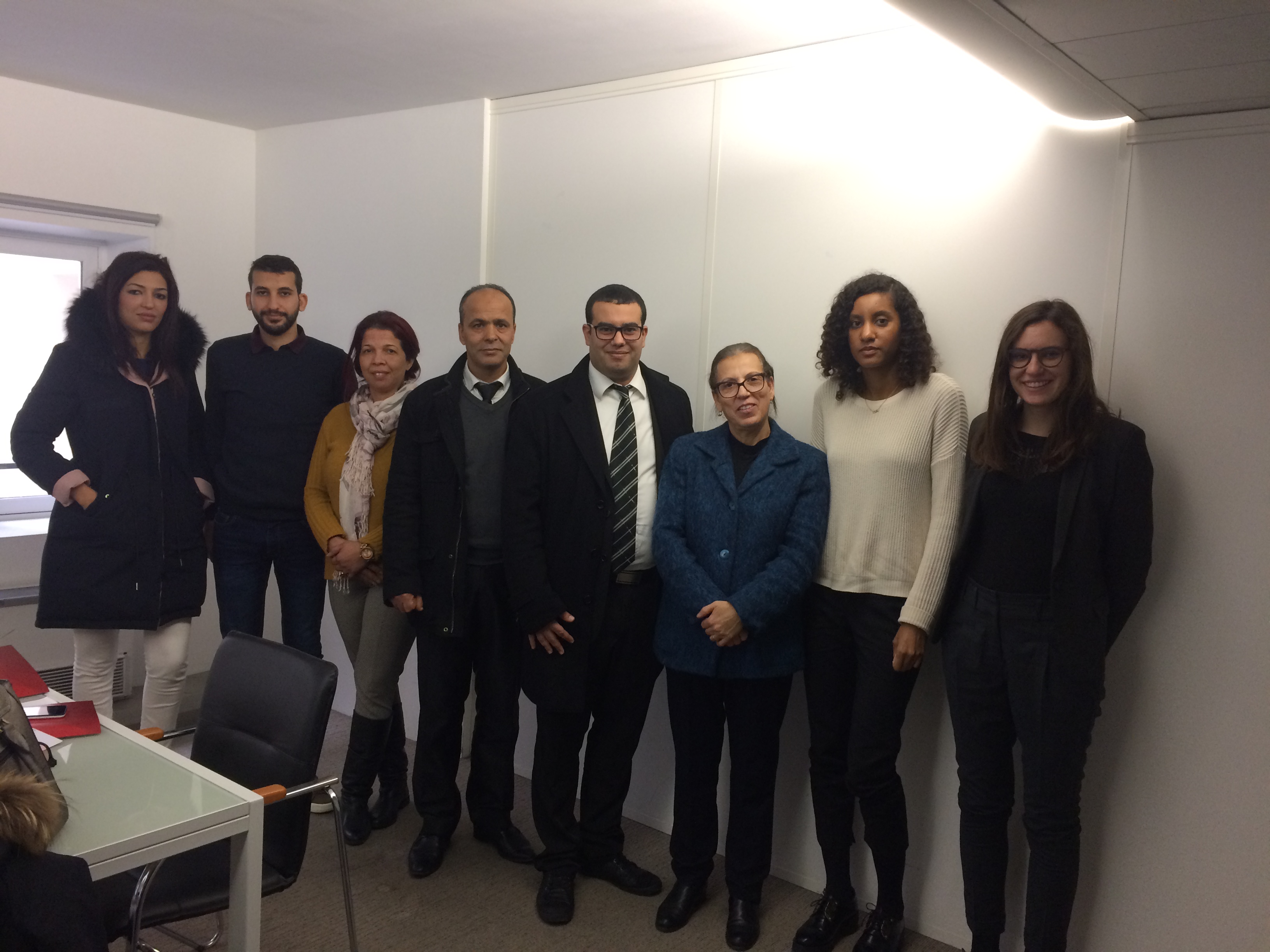 A Tunisian delegation visits the High Authority