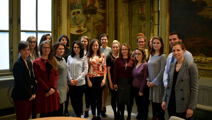 The High Authority received a delegation of 15 trainee civil servants from Albania