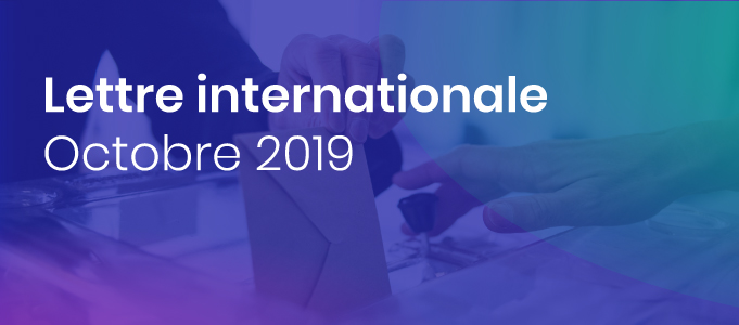 La lettre internationale de la Haute Autorité – Octobre 2019