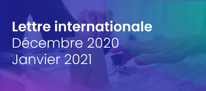 La lettre internationale de la Haute Autorité – Décembre 2020-Janvier 2021