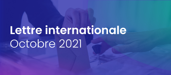 Lettre internationale – octobre 2021