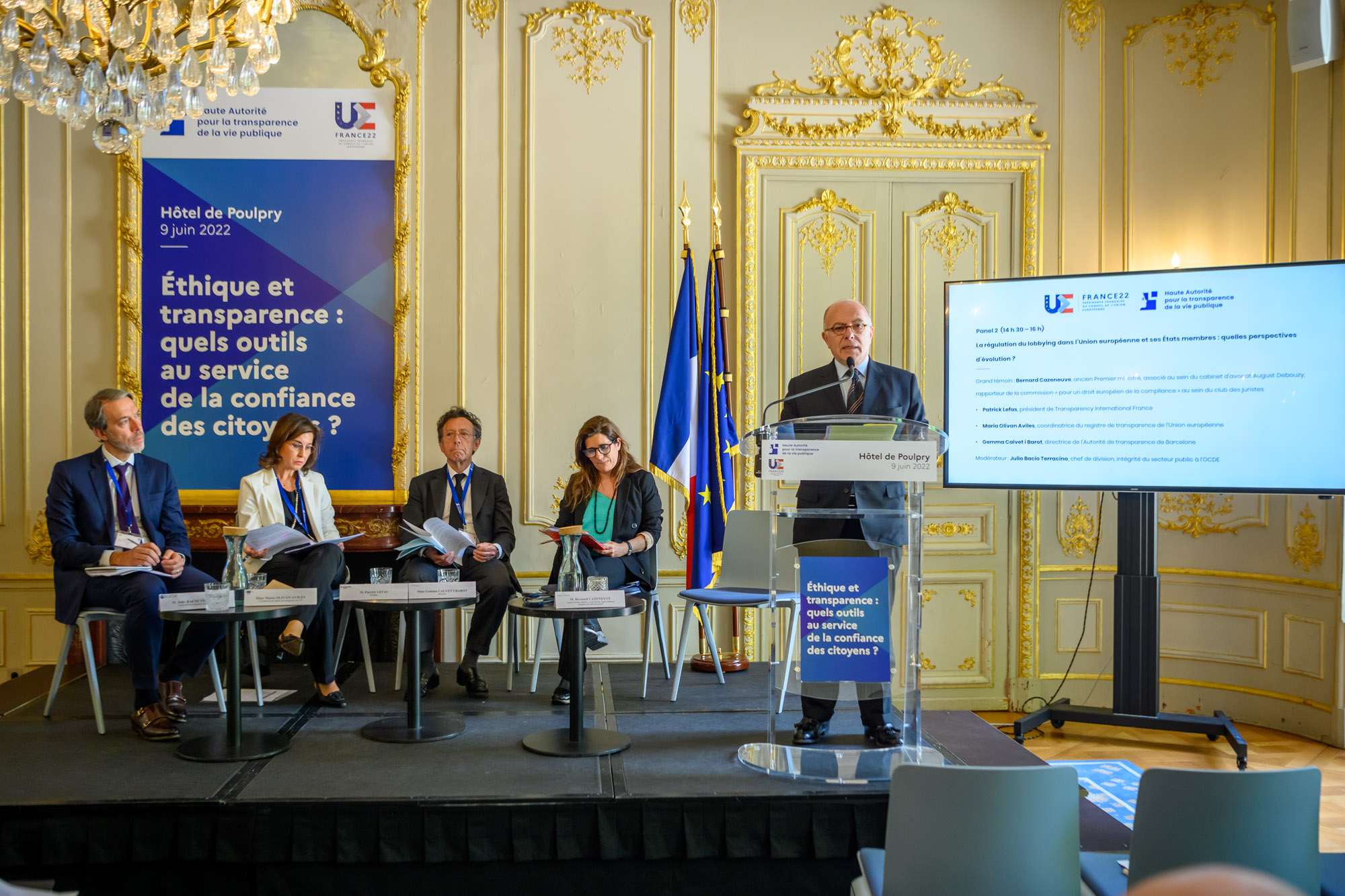 Un colloque européen sur l’éthique et la transparence