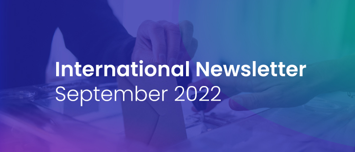 International Newsletter of the HATVP – September 2022