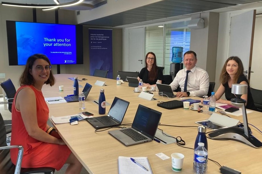 Exchanges with a Slovenian delegation on the French system of transparency and integrity