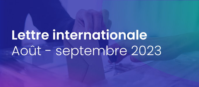 Lettre internationale – août-septembre 2023