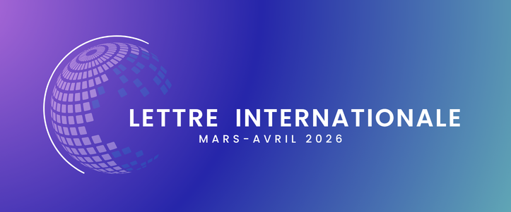 Lettre internationale – mars-avril 2026